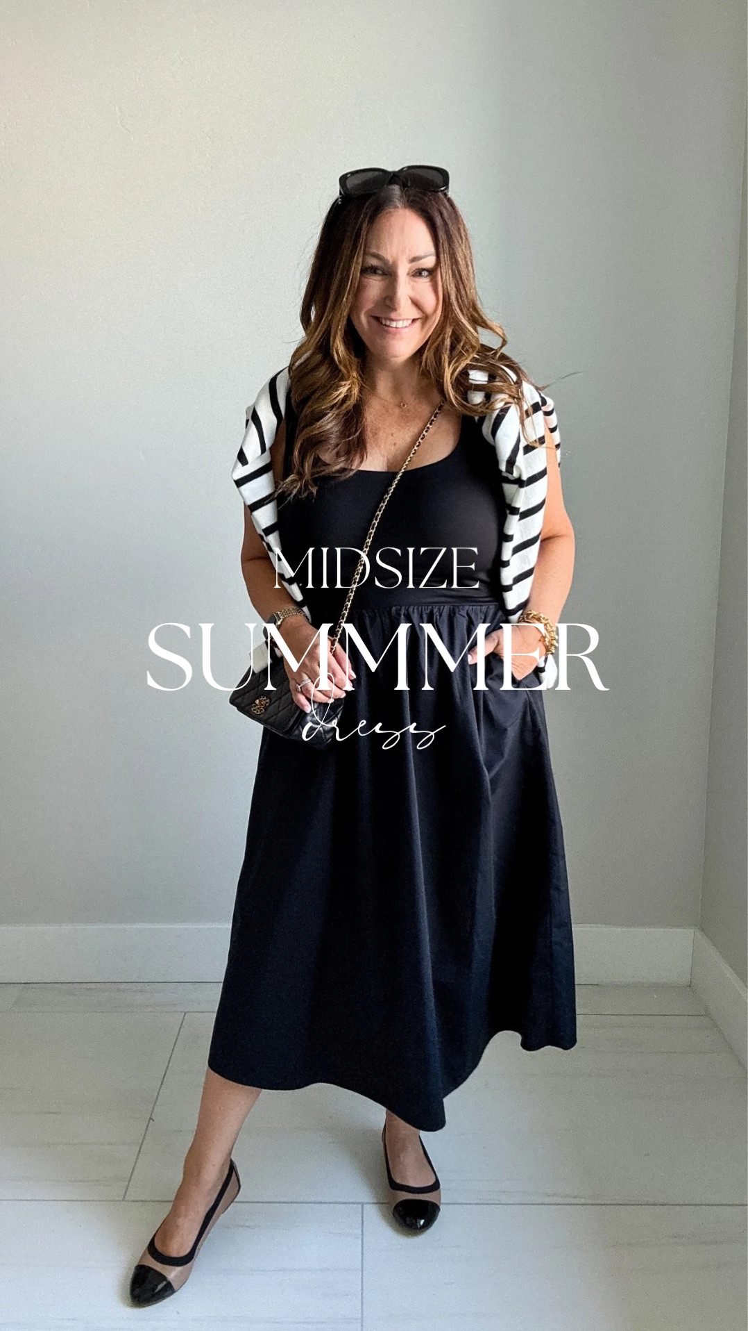 @spanx SPANXsmooth™ Jersey Scoop Neck Tank Midi Dress is the perfect work to weekend to vacation staple! It has double-layer jersey top & 100% Supima® cotton skirt for that perfect comfy yet chic style → plus pockets! Comes in 3 colors XS-3X

Wearing XL size up if inbetween 

 New customers use code RYANNEXSPANX for 15% off and free shipping. 


#LTKOver40 #LTKMidsize #LTKSeasonal