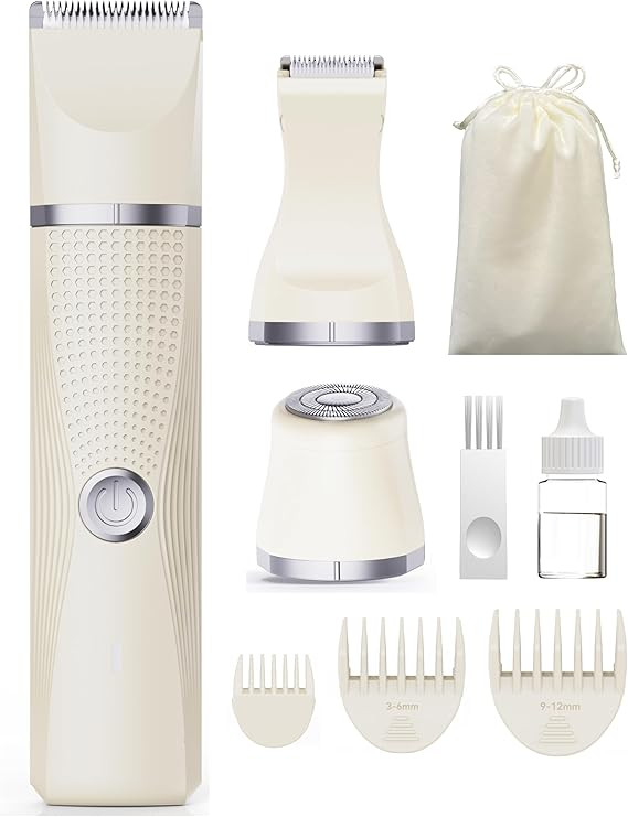 3-in-1 Electric Razor for Women - Waterproof Bikini Trimmer,Rechargeable Electric Shaver for Lady... | Amazon (US)