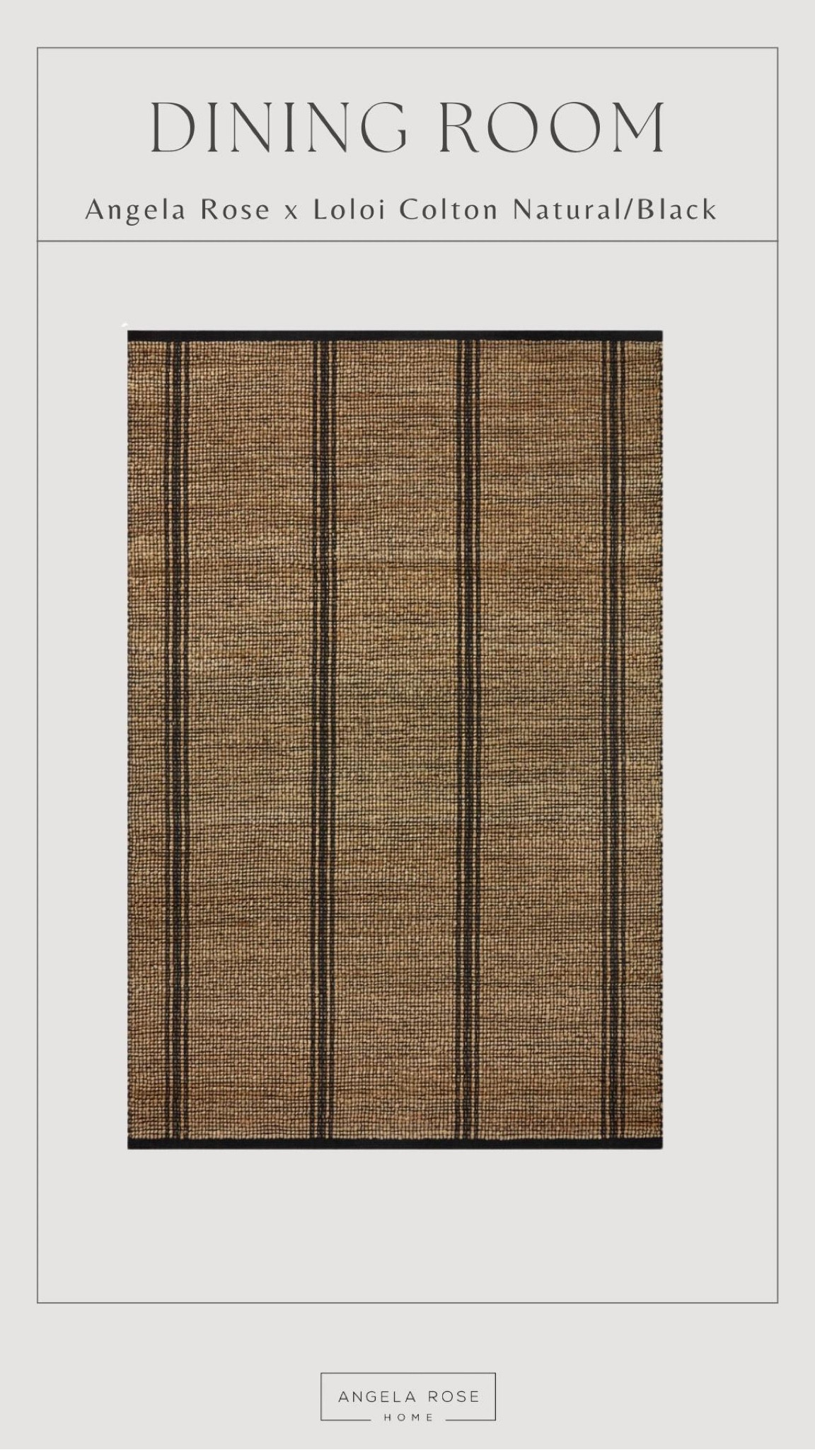 Dining Room rug 

Home decor | Area rug | Angela Rose x Loloi

#LTKhome #LTKfamily #LTKstyletip