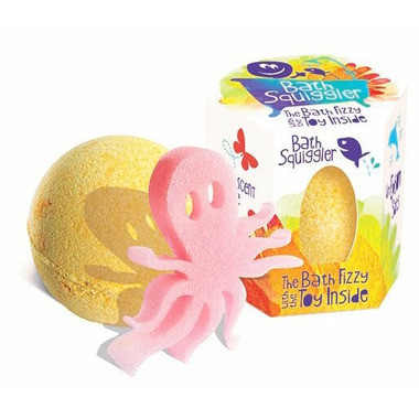 Loot Toy Co. Bath Squigglers Bath Bomb with Toy Yellow | Well.ca