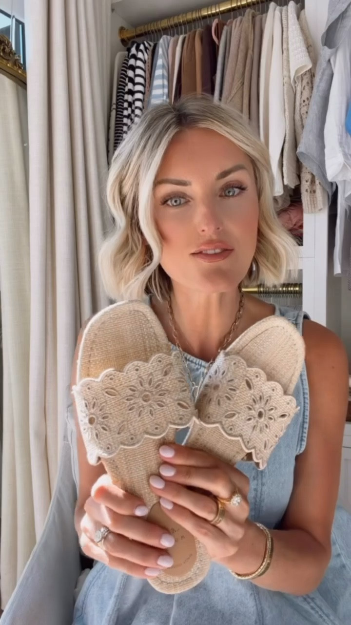 The sandals I cannot stop wearing! Love the eyelet details on these! Truly a summer staple shoe you can wear with everything! They are 30% off!

Loverly Grey, Target, sandals, summer sandals, staple sandals 

#LTKSaleAlert #LTKSeasonal