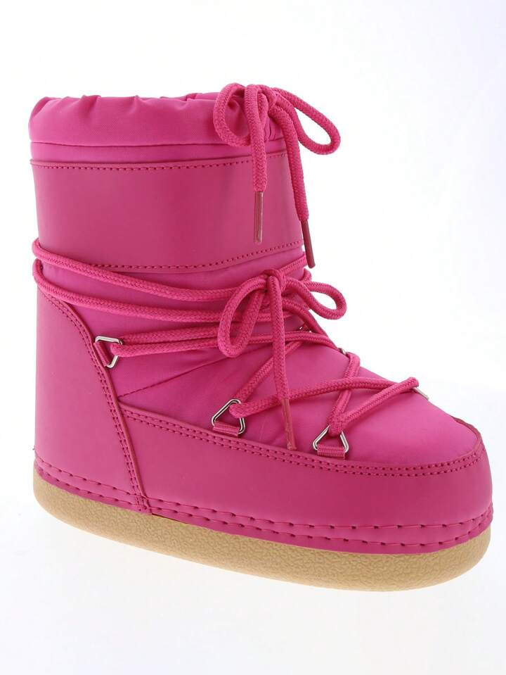 Lace Up Flatform Ankle Boots | SHEIN