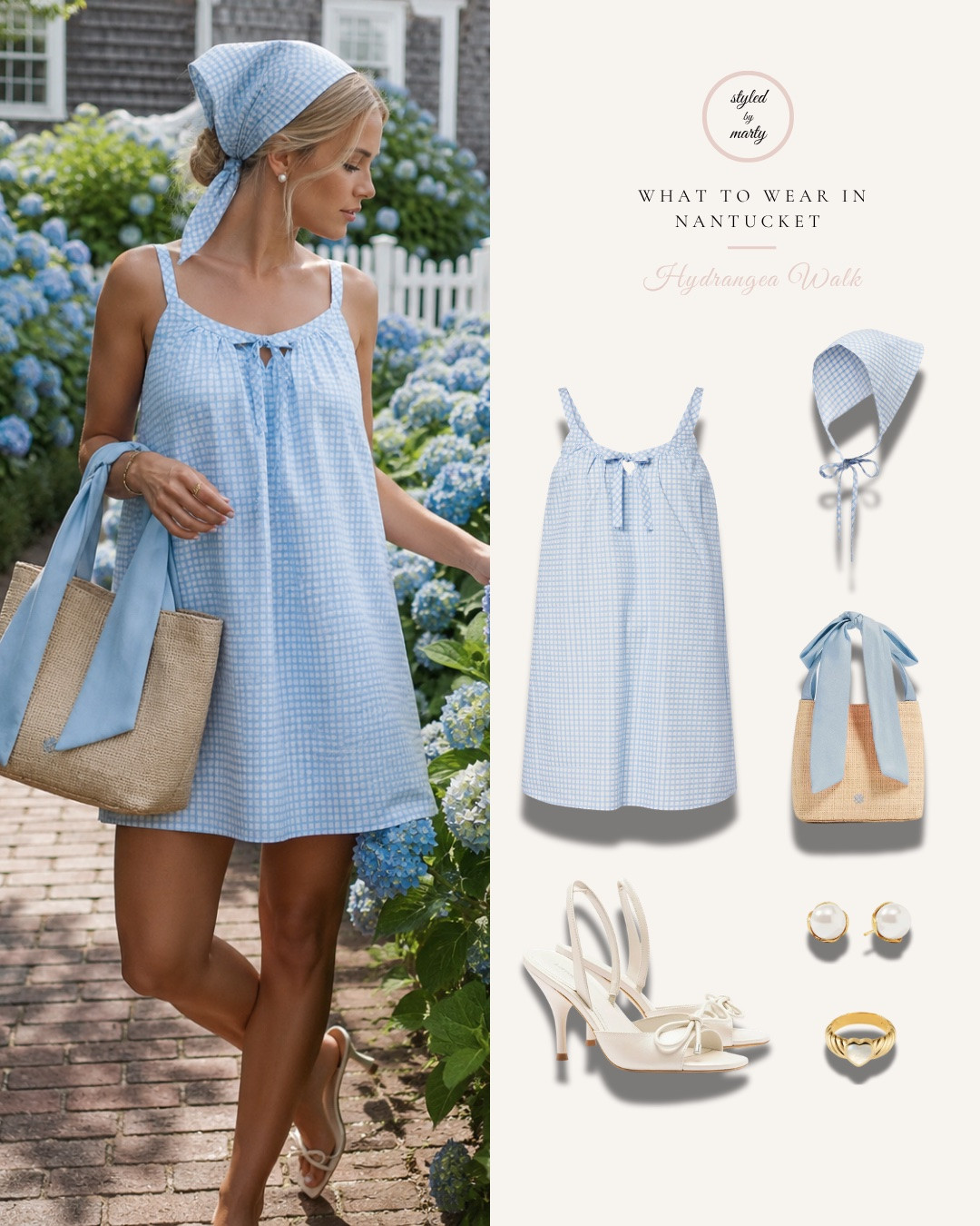 🩵⚓️ What to Wear in Nantucket: a feminine styling guide.

From hydrangea-lined streets to sunset sails, these are the outfits I'd wear for every iconic Nantucket moment.


Nantucket style, Nantucket outfit, Nantucket summer, feminine outfit, feminine fashion, summer outfit, summer dress, vacation style, coastal style, preppy outfit, summer preppy, coastal preppy, resort chic, coastal chic, romantic style, romantic dress, light blue dress, baby blue fashion, coquette aesthetic, coquette fashion, floral fashion, sandals, woven bag, basket bag

#LTKsummer #LTKstyletip #LTKdresses