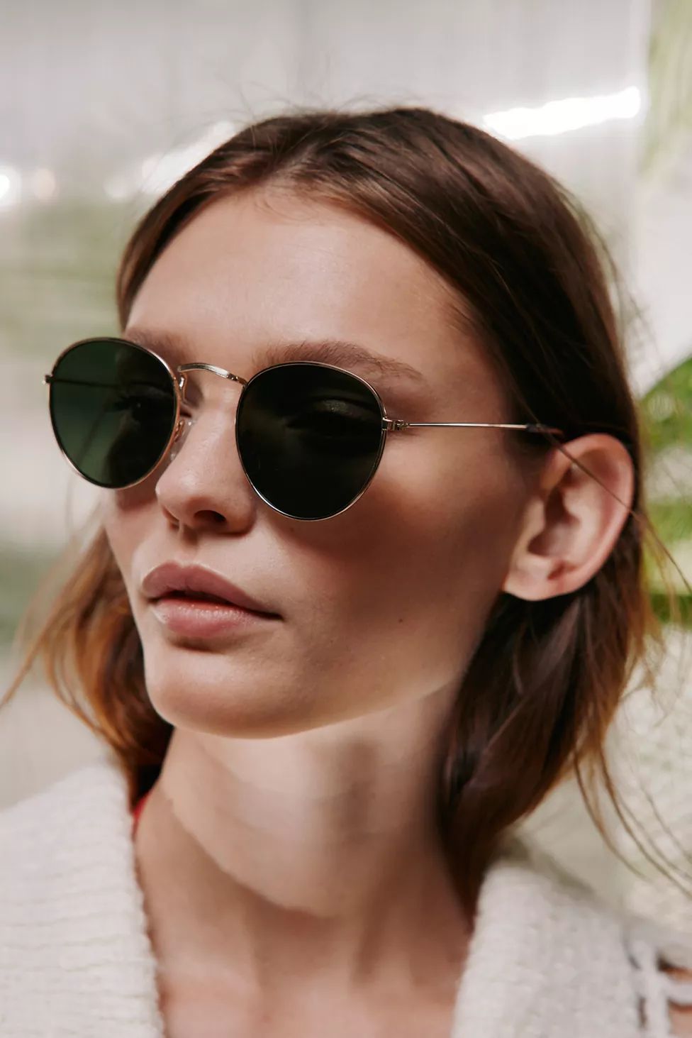 Billie Metal Round Sunglasses | Urban Outfitters (US and RoW)