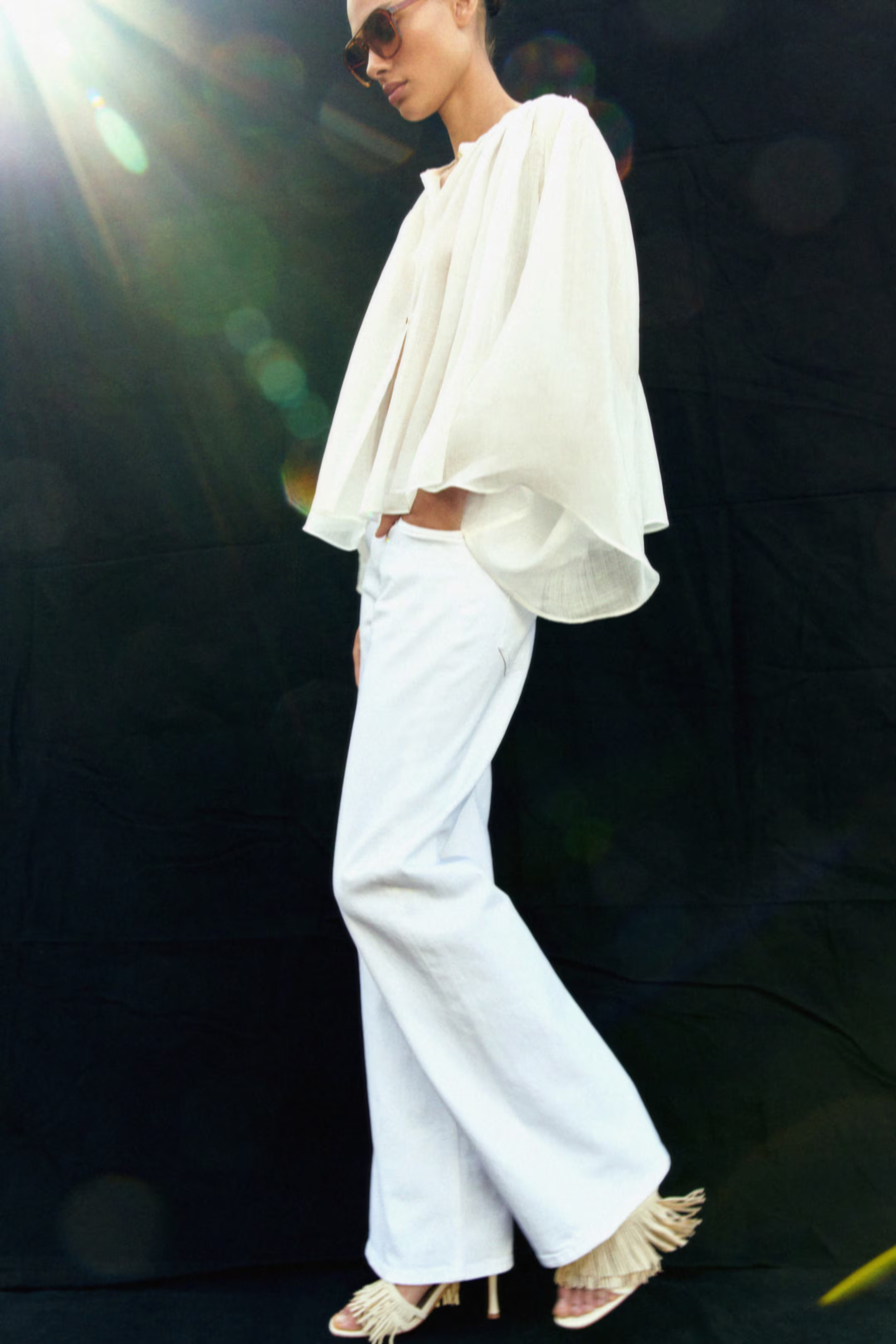 Harper High Rise Wide Leg Jeans | H&M (US + CA)