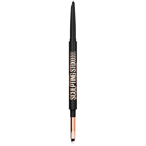 MAYBELLINE Sculpting Stix 2-in-1 Eyeliner, Dual Ended Black Eye Liner With Up to 24HR Wear, Smudge and Sweat-Resistant Eye Makeup Formula, Black Blur, 1 Count | Amazon (US)