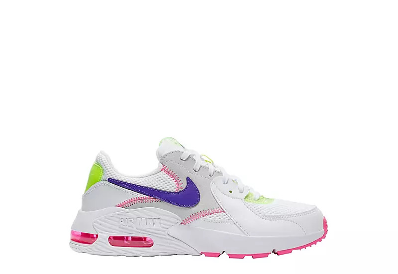 Nike Womens Air Max Excee Sneaker - White | Rack Room Shoes