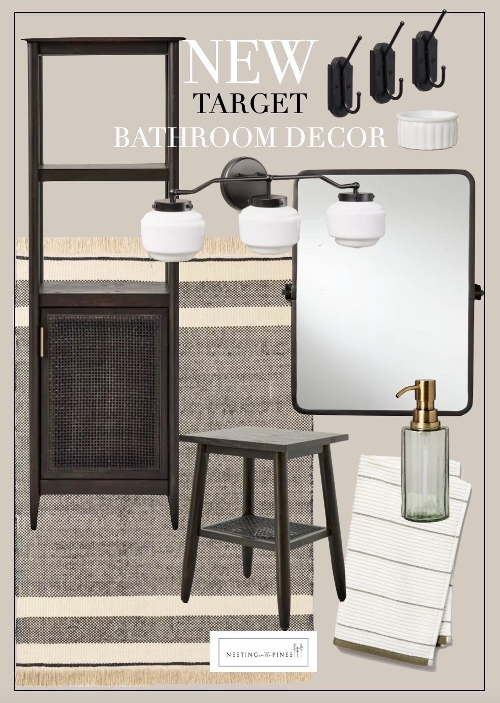 New modern farmhouse meets minimalist bathroom decor at Target!

Vanity lighting
Primary bathroom
Kids bathroom
Powder room
Guest room
Mirror
Lighting 
Area rug
Minimalist


Follow my LTK @NestinginthePines on the @shop.LTK app to view this post and get my exclusive app-only content!

#liketkit 
@shop.ltk
https://liketk.it/5qSdV 

Follow my LTK @NestinginthePines on the @shop.LTK app to view this post and get my exclusive app-only content!

#liketkit #LTKFamily #LTKFamily  
@shop.ltk
https://liketk.it/5qUne

Follow my LTK @NestinginthePines on the @shop.LTK app to view this post and get my exclusive app-only content!

#liketkit   
@shop.ltk
https://liketk.it/5r8C4#LTKCyberWeek

Follow my LTK @NestinginthePines on the @shop.LTK app to view this post and get my exclusive app-only content!

#liketkit #LTKOver40 #LTKHome #LTKOver40 #LTKHome #LTKHome #LTKSeasonal #LTKOver40 #LTKHoliday #LTKmorningroutine
@shop.ltk
https://liketk.it/5BQFm

#LTKHoliday #LTKGiftGuide #LTKdayinmylife