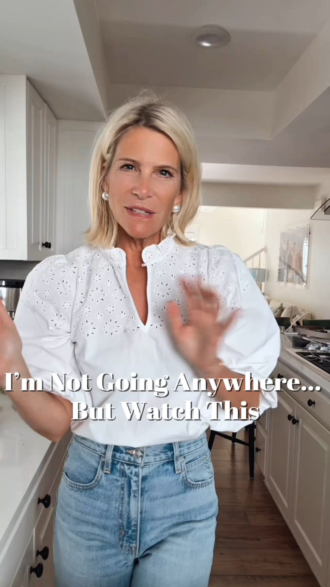 One thing I've learned over the years is that getting dressed isn't always about where you're going. Sometimes it's about how you want to feel. A cute shirt, great jeans, and a little effort can turn an ordinary evening at home into something that feels a little more special. 

 #LTKgrwm #LTKootd