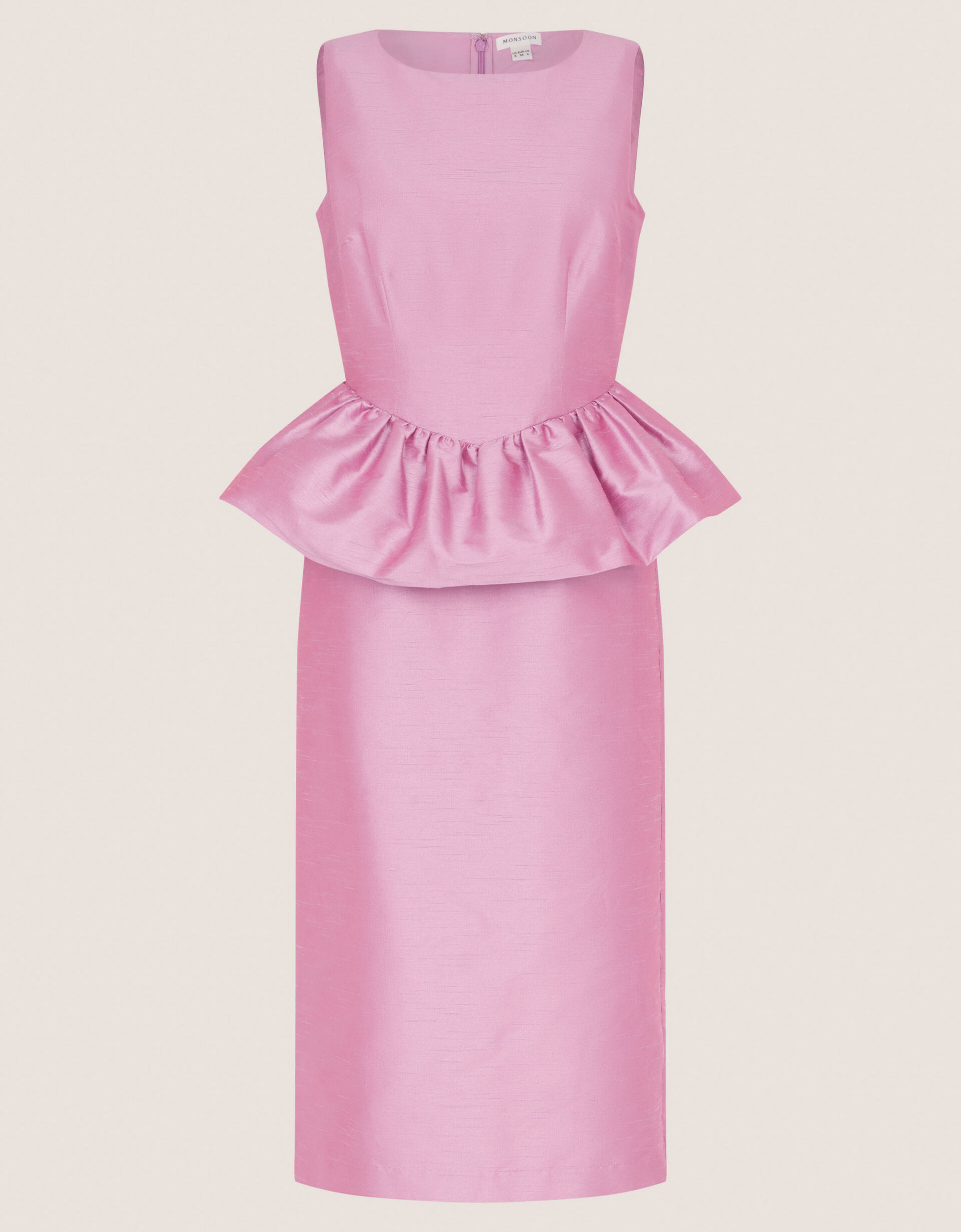 Dahlia Peplum Midi Dress Purple | Monsoon (UK)