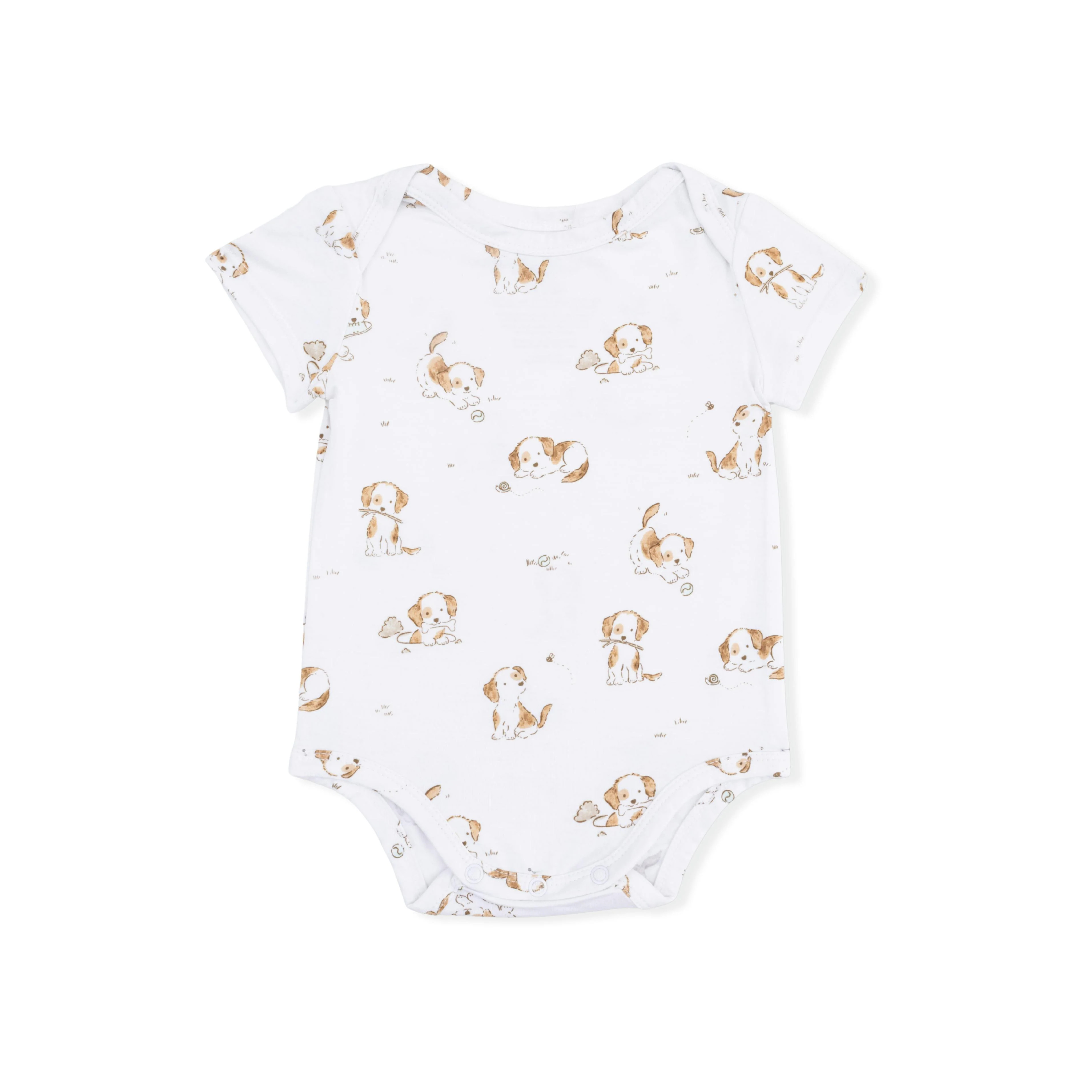 Explorer Puppy - Short Sleeve Bodysuit | Maisonette