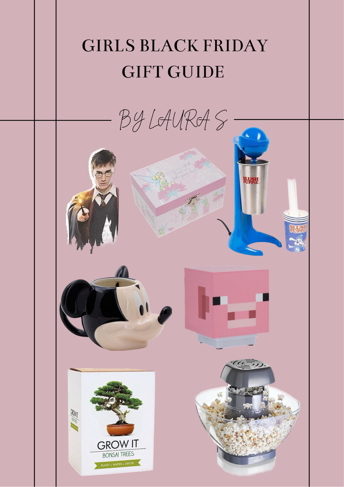 Girls gift guides | girls Christmas gifts | cyber week | gift ideas | kids gifts | Roblox | Mickey Mouse | popcorn machine | Black Friday deals | 

#LTKGiftGuide #LTKkids #LTKCyberweek