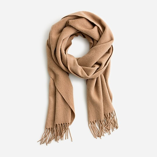 Solid cashmere scarf | J. Crew US