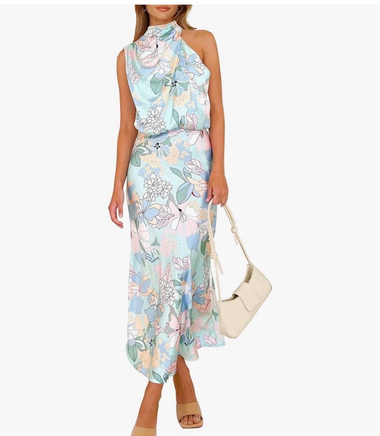  Summer Satin Dress Elegant Sleeveless Mock Neck Cocktail Party Maxi Dresses


#LTKmomlife #LTKgrwm