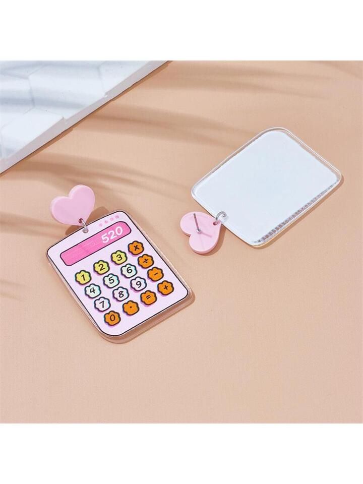 Calculator Drop Earrings | SHEIN
