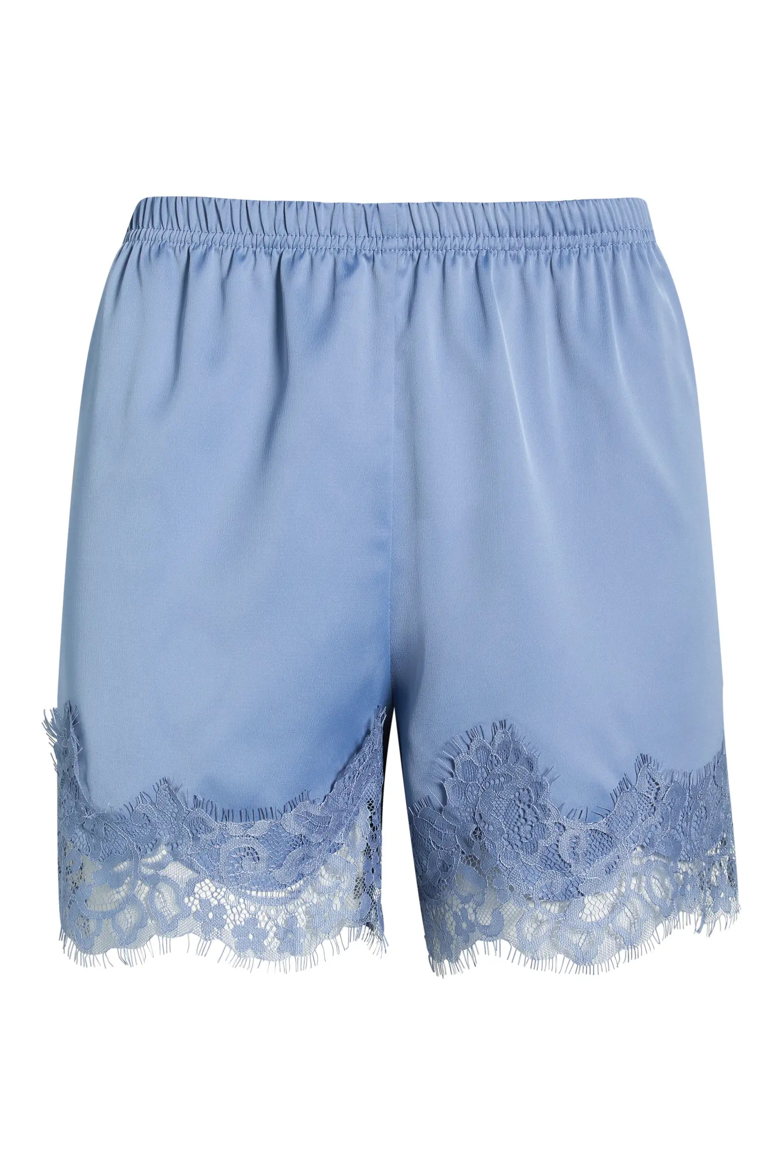 Lace Trim Satin Shorts (Women) | Nordstrom | Nordstrom