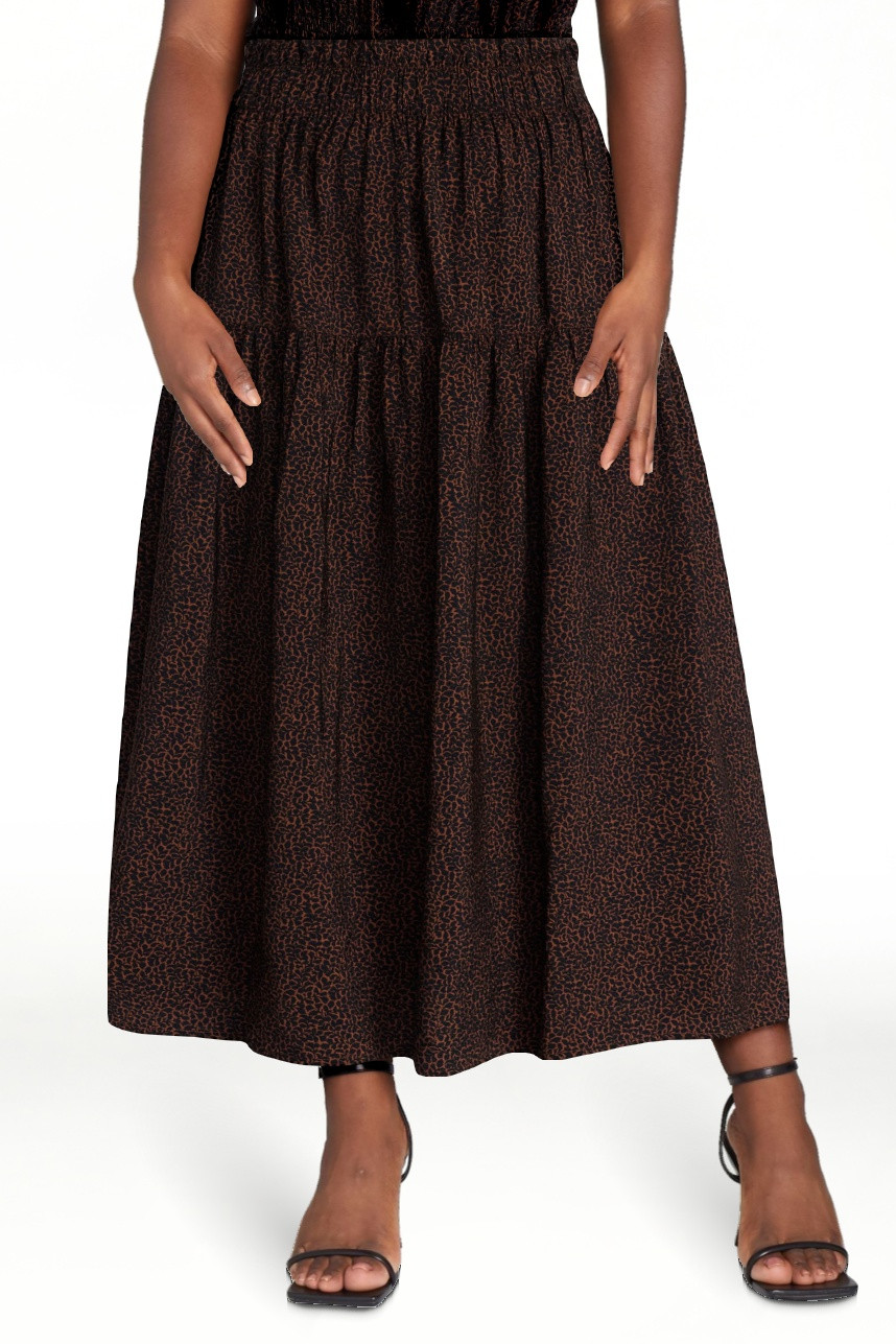 Time and Tru Women\u2019s Tiered Maxi Skirt, Sizes XS-XXXL | Walmart (US)