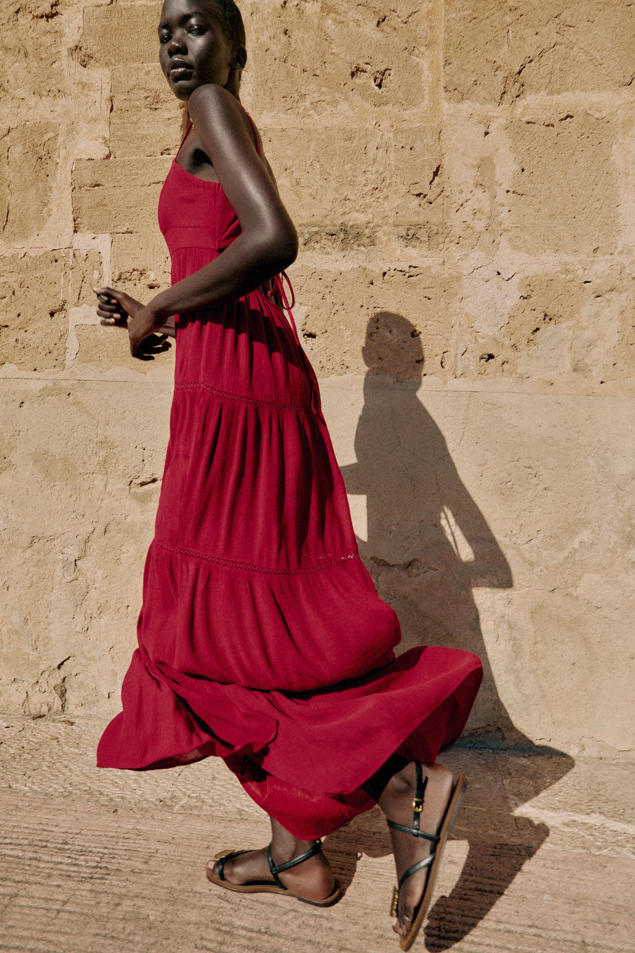 LONG STRAPPY DRESS | Zara US