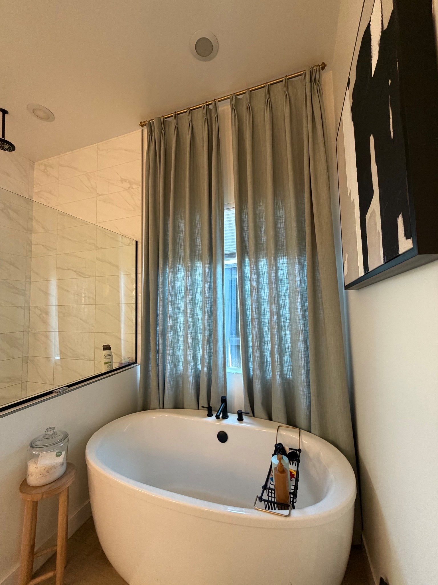 New curtains over the tub! 

#LTKHome