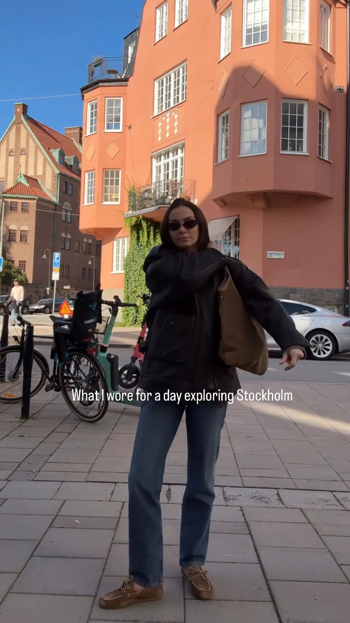 A very good jacket @ducielondon 

Autumn fashion, fall fashion, autumn outfit, fall outfit, outfit ideas, leather jacket,  jeans outfit, denim look, london blogger, biker jacket, agolde jeans, boat shoes, black jacket 

#LTKstyletip #LTKjeans #LTKautumn