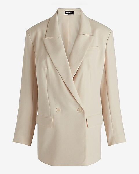 Oversized Boyfriend Blazer | Express