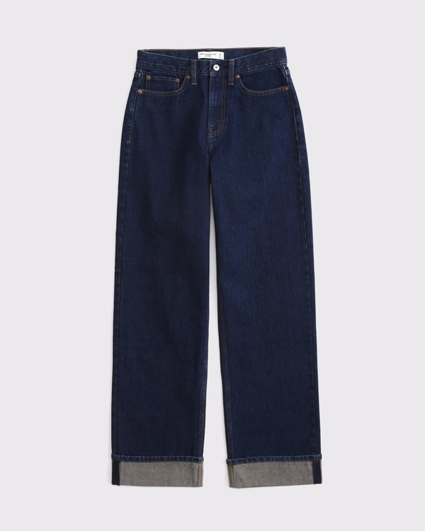 Mid Rise Slouchy Jean | Abercrombie & Fitch (US)