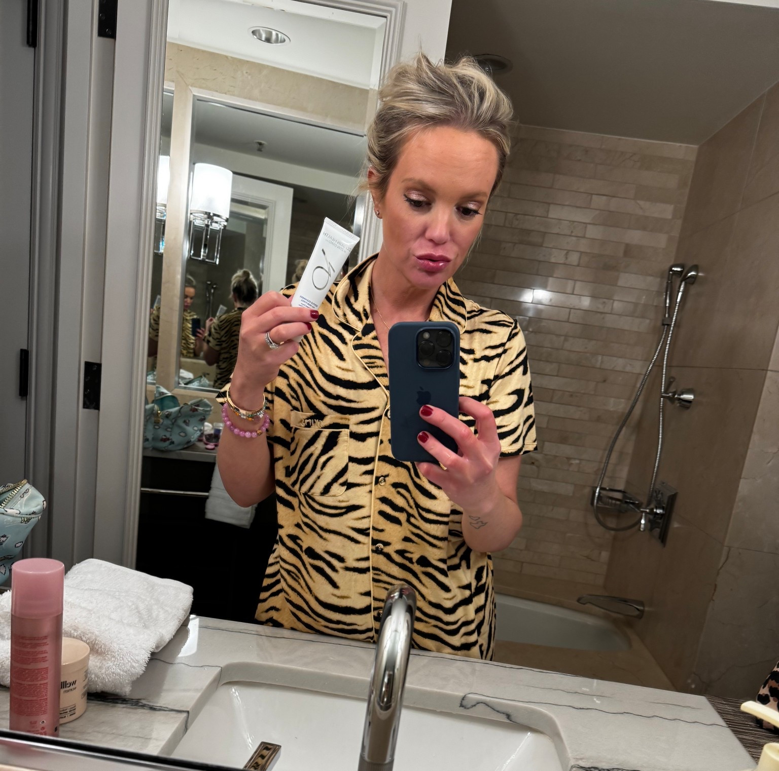 Nightly routine even on vacay! Have been using ZO Skin care for probably 3 years now and it truly makes all the difference for my skin. And! These Skim pajamas are the cutest print and literally feel like butter!

#LTKSaleAlert #LTKBeauty #LTKTravel