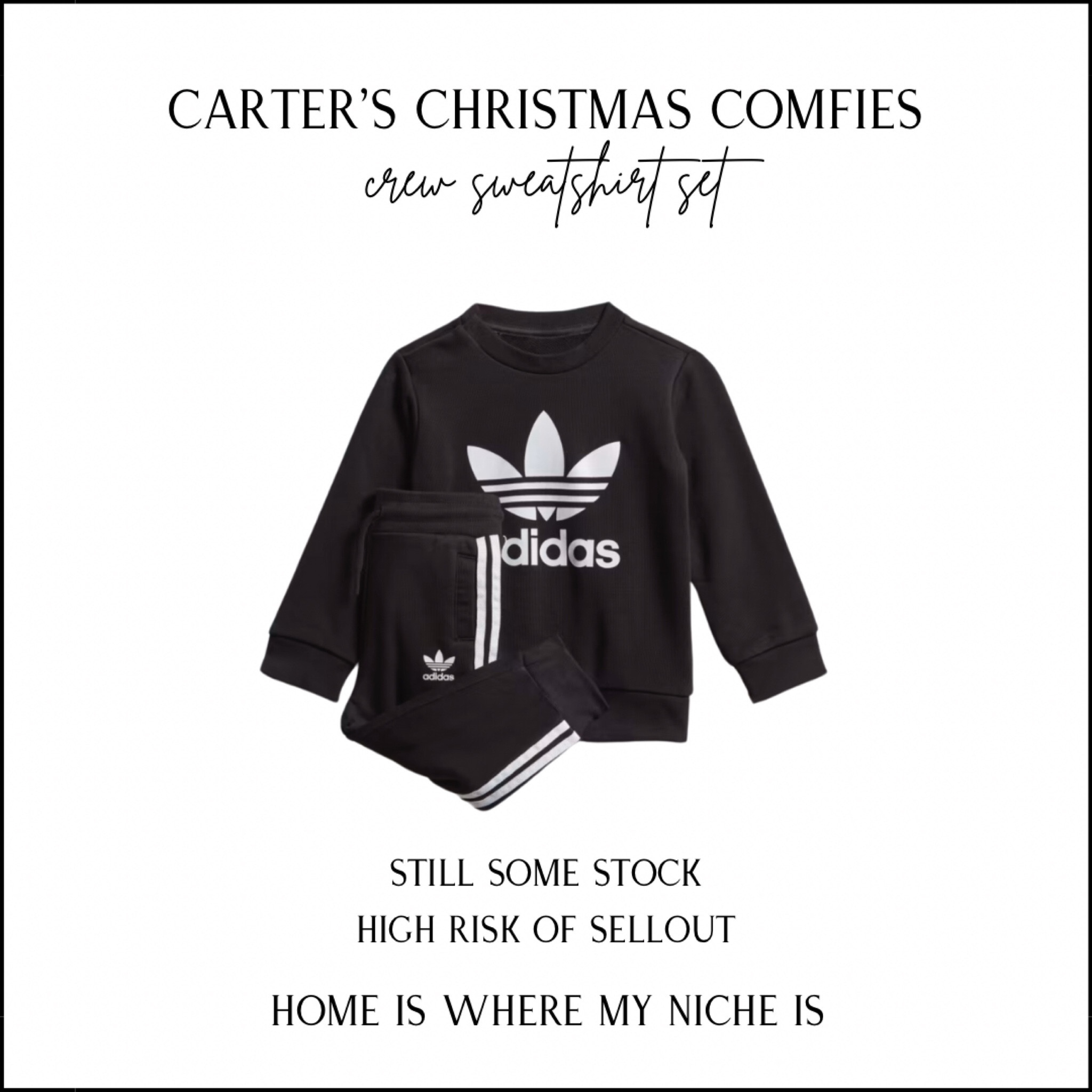K I D S / Carter’s Christmas comfies have just been ordered 👏🏻 Still some stock, but it won’t last long, these sets are high risk for sell out!

Crew Sweatshirt Set | Toddler Boy Fashion | Christmas Clothes | Christmas Gift | Adidas Canada

#LTKstyletip #LTKbaby #LTKkids
