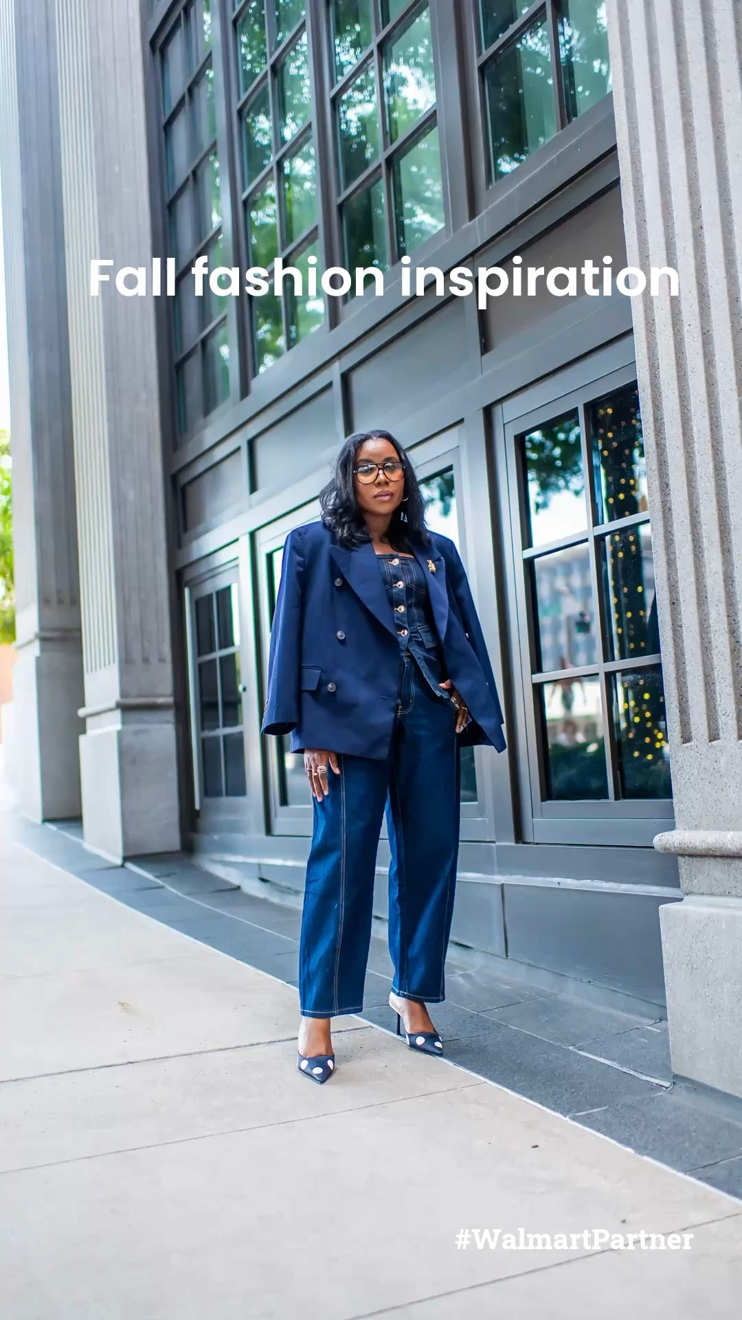 This 100% denim shirt dress is a must have this fall. Priced at under $40. Wearing a size small. Also comes in checkered print. #WalmartPartner

#LTKgrwm #LTKootd #LTKSeasonal