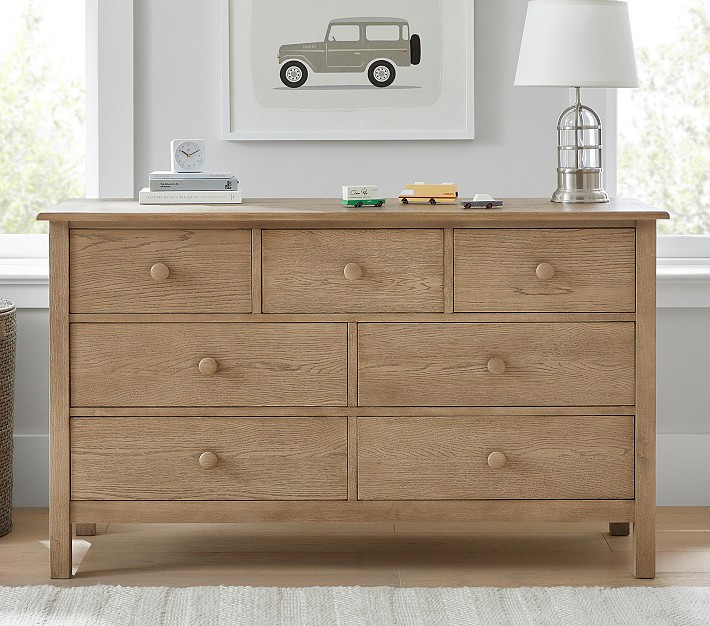 Kendall 7-Drawer Dresser (55w x 19d") | Pottery Barn Kids