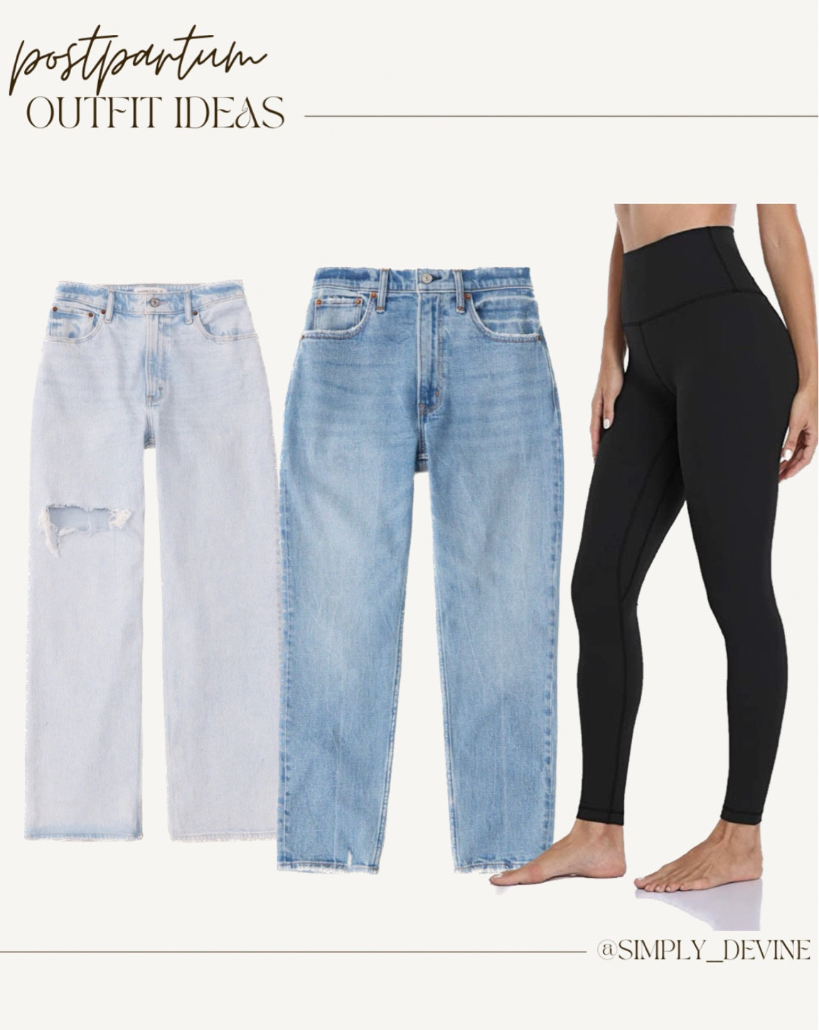 Jeans. Abercrombie. Closet staples. Leggings. Amazon finds 

#LTKSeasonal #LTKFind #LTKunder100