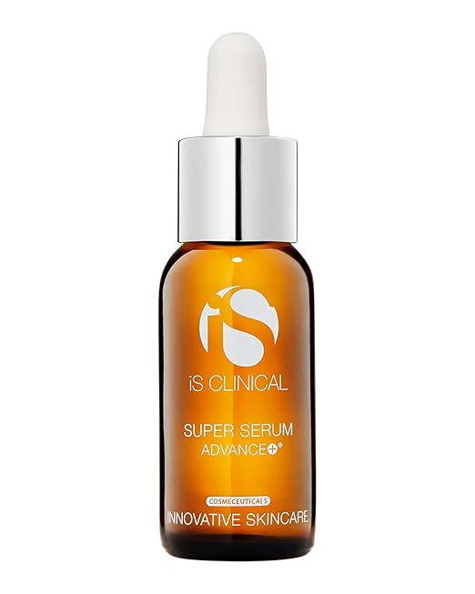 iS CLINICAL Super Serum Advance+, Anti-Aging Vitamin C Face Serum, reduces scaring and fine stret... | Amazon (US)