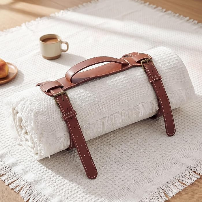 2 in 1 Waterproof Picnic Blankets Outdoor Extra Large Blanket Foldable Double Layer Sandproof Bea... | Amazon (US)