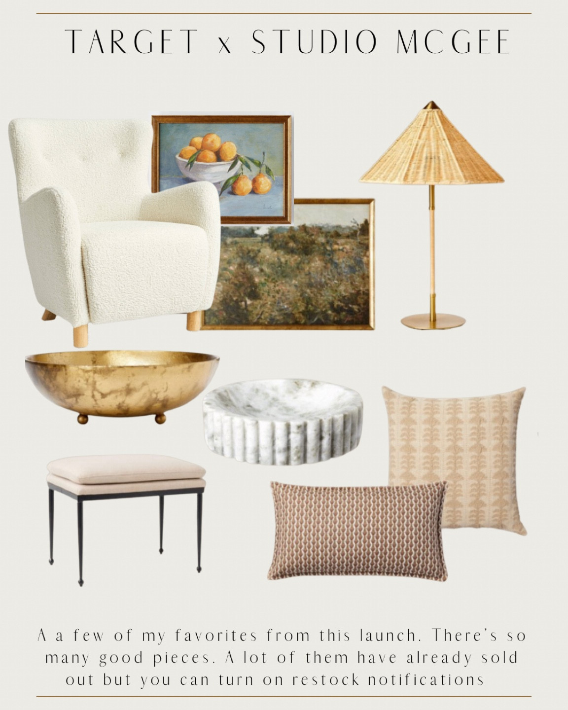 Target x studio mcgee new decor items 

#LTKhome