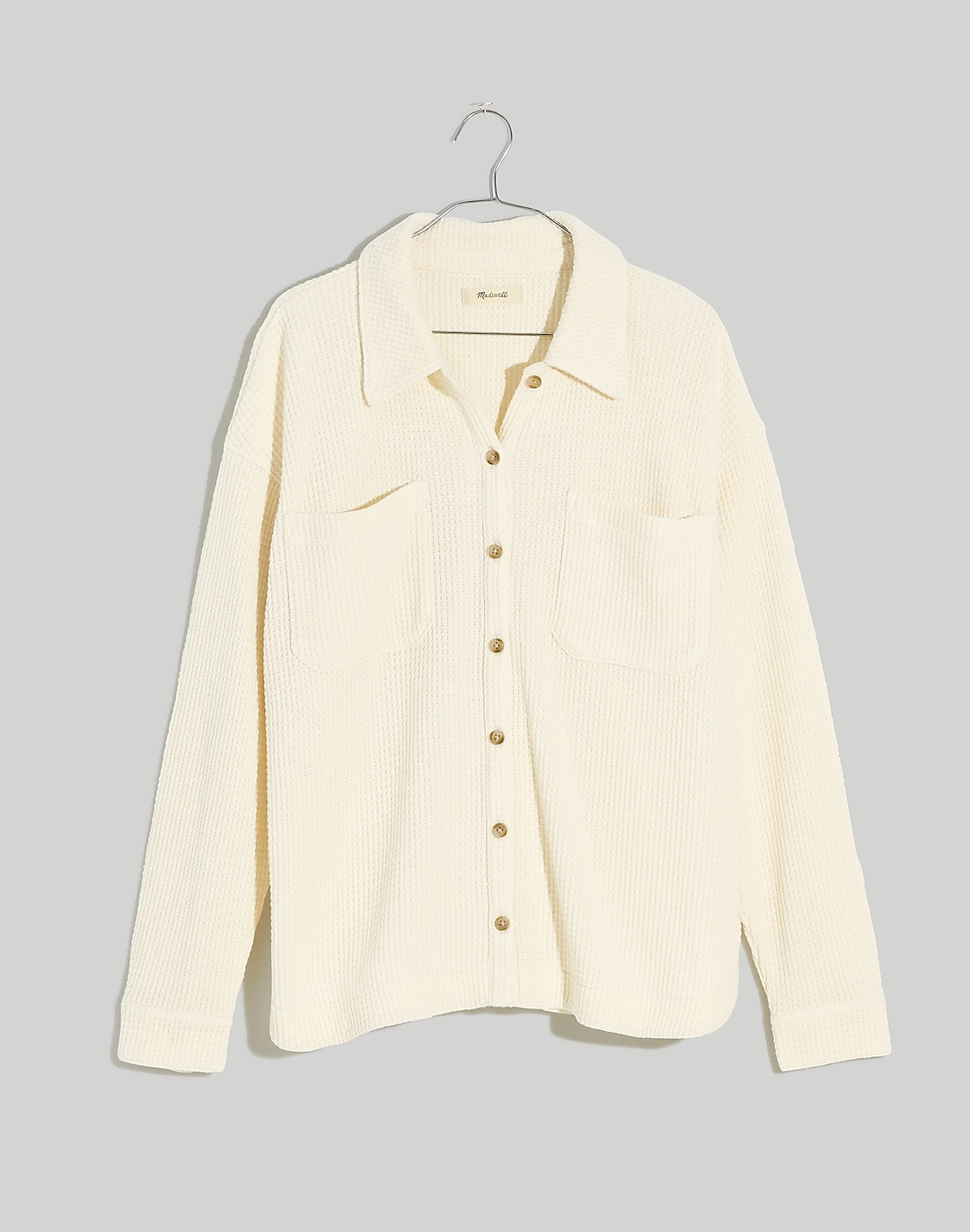 Waffle Knit Shirt-Jacket | Madewell