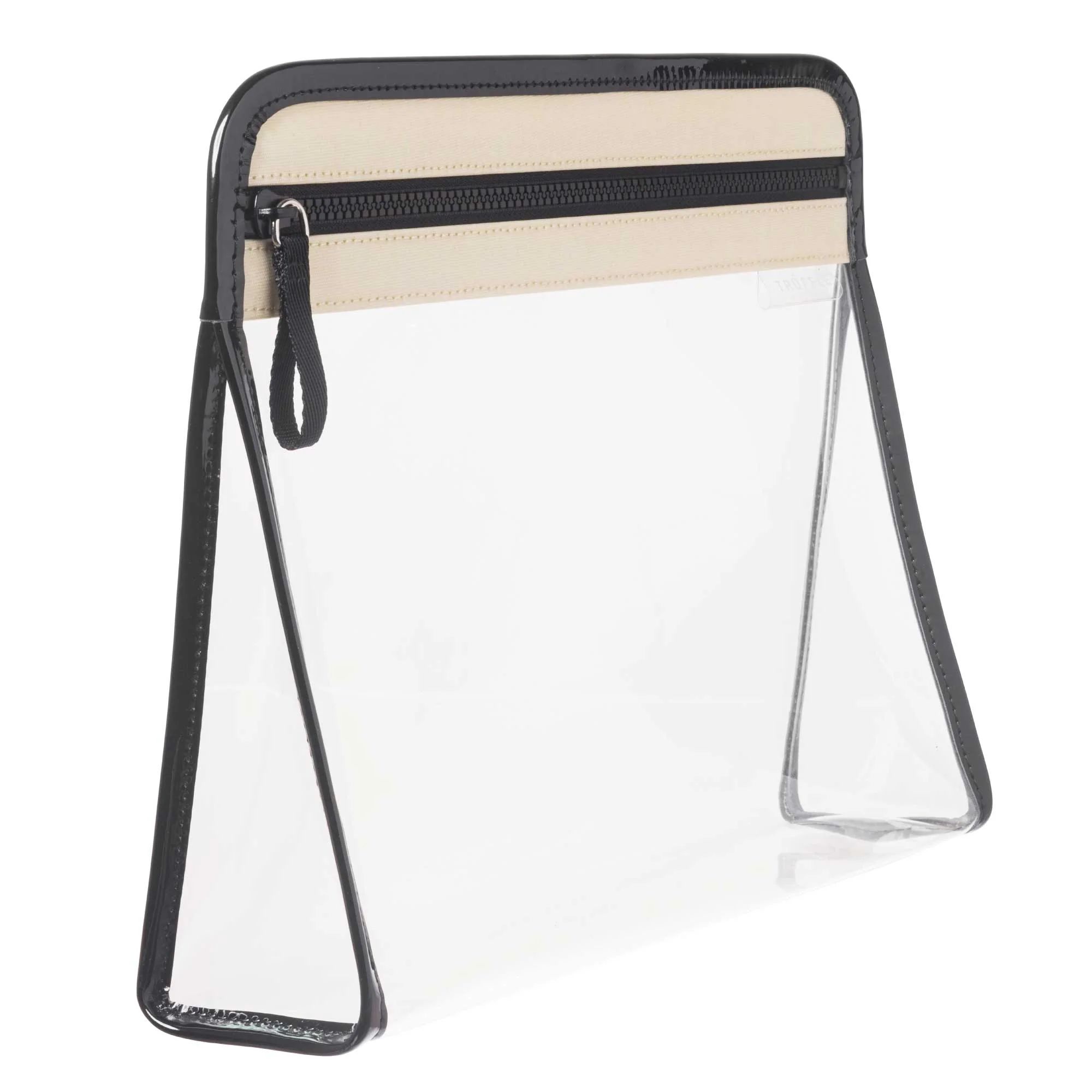 Clarity Pouch Large | TRUFFLE