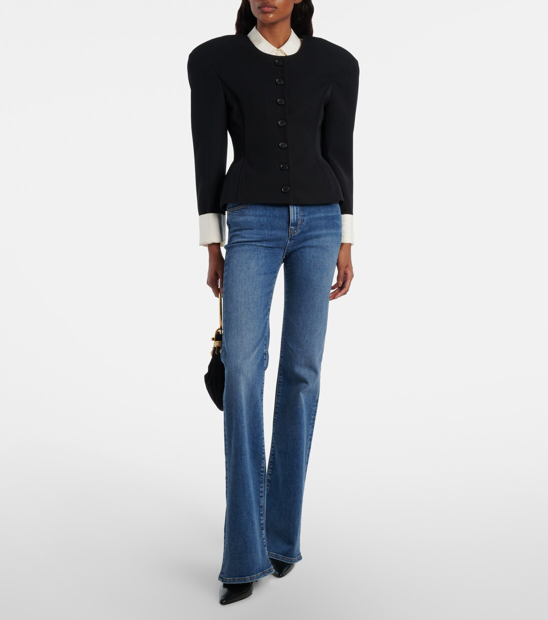 Icon Long mid-rise flared jeans | Mytheresa (US/CA)