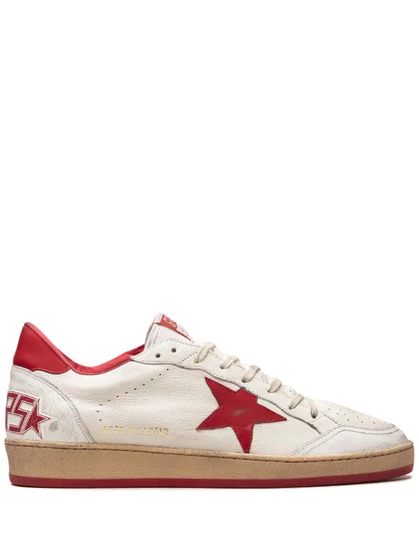 Golden Goose Ball Star low-top Sneakers - Farfetch | Farfetch Global