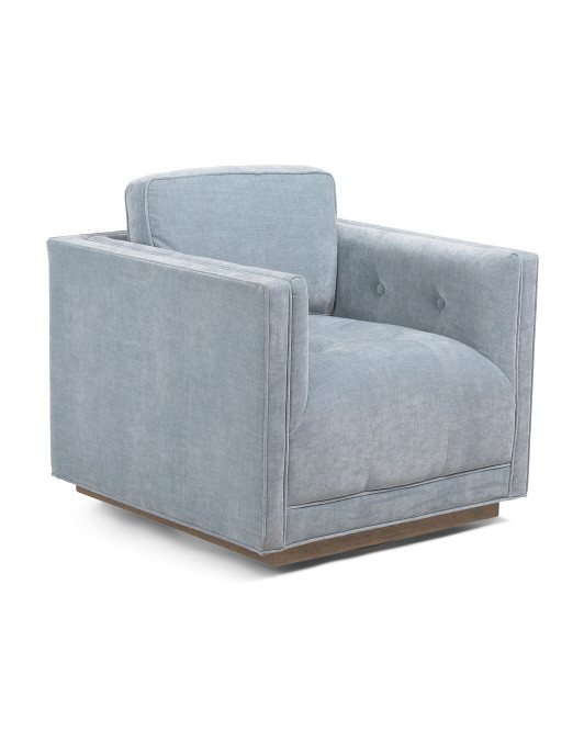 31.5x26 Kiera Ellwood Swivel Chair | TJ Maxx