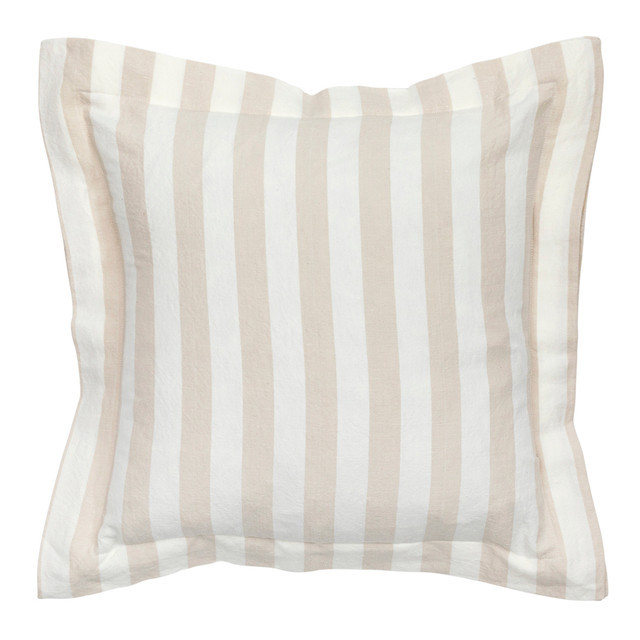 Frankie Stripe Feather Cushion | Pillow Talk AU