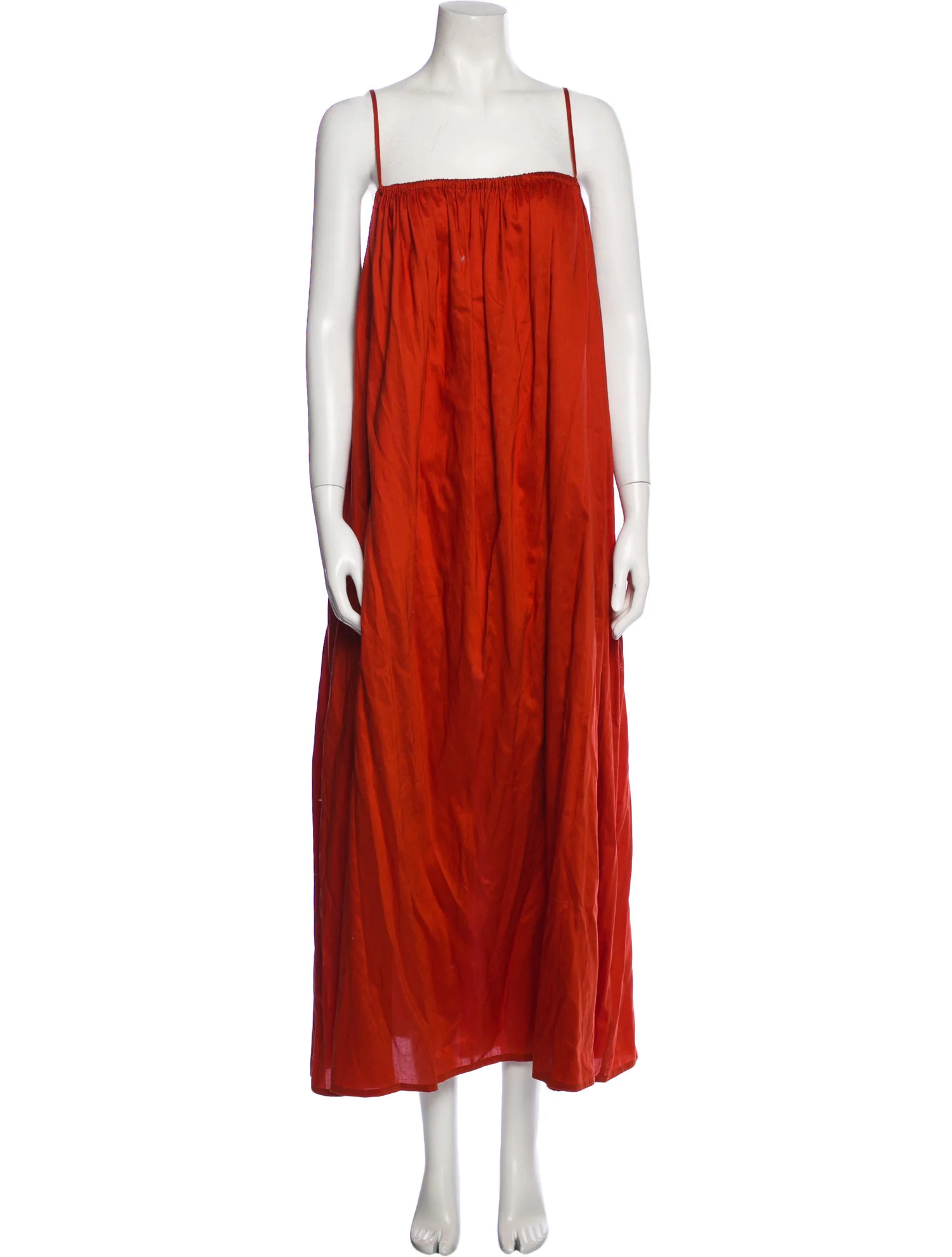 Square Neckline Long Dress | The RealReal