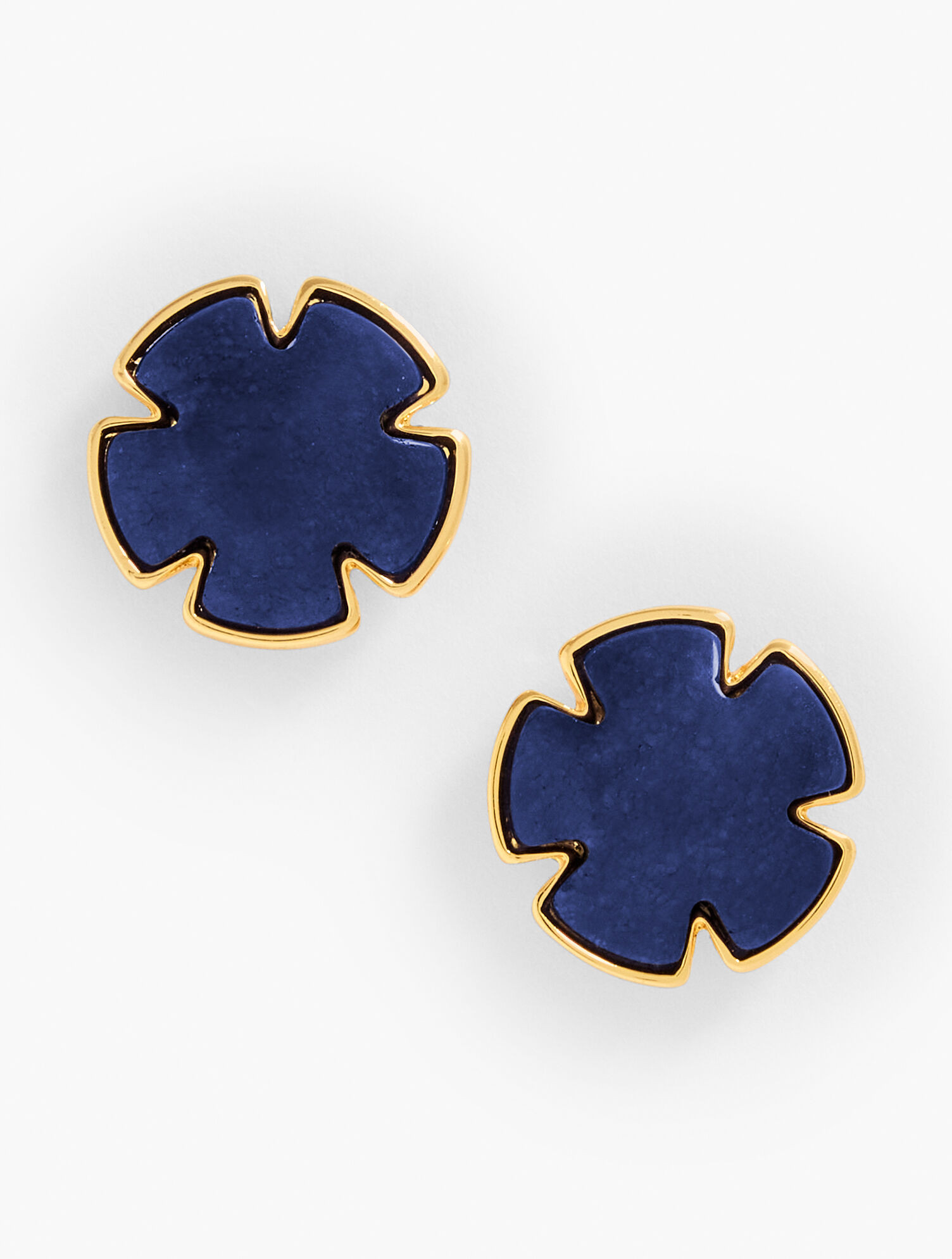 Floral Stone Stud Earrings | Talbots