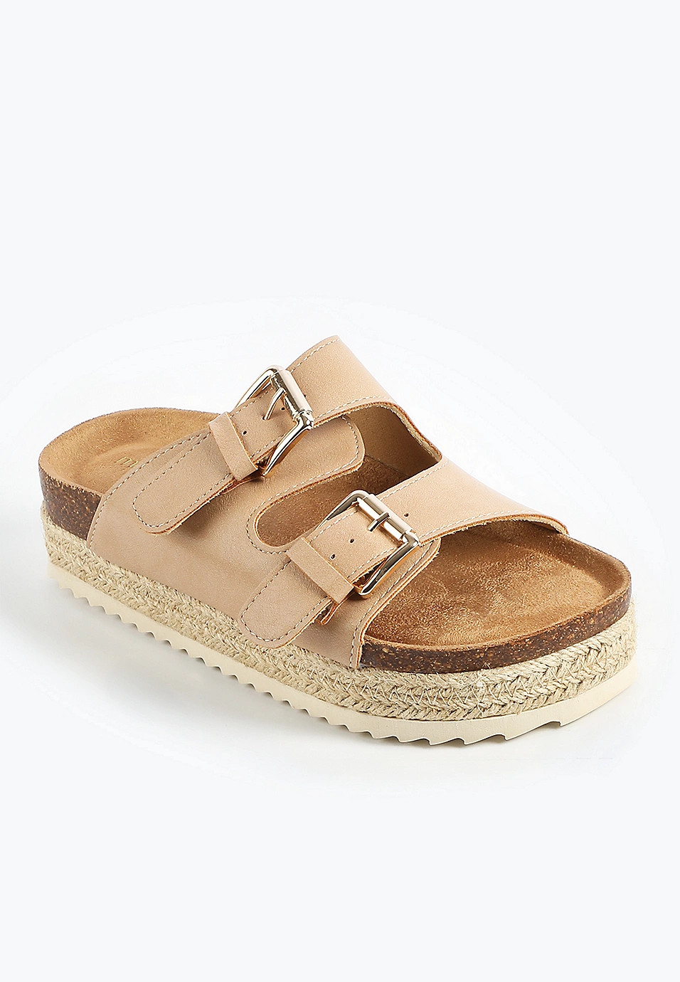 SuperCush Two Band Flatform Sandal | Maurices