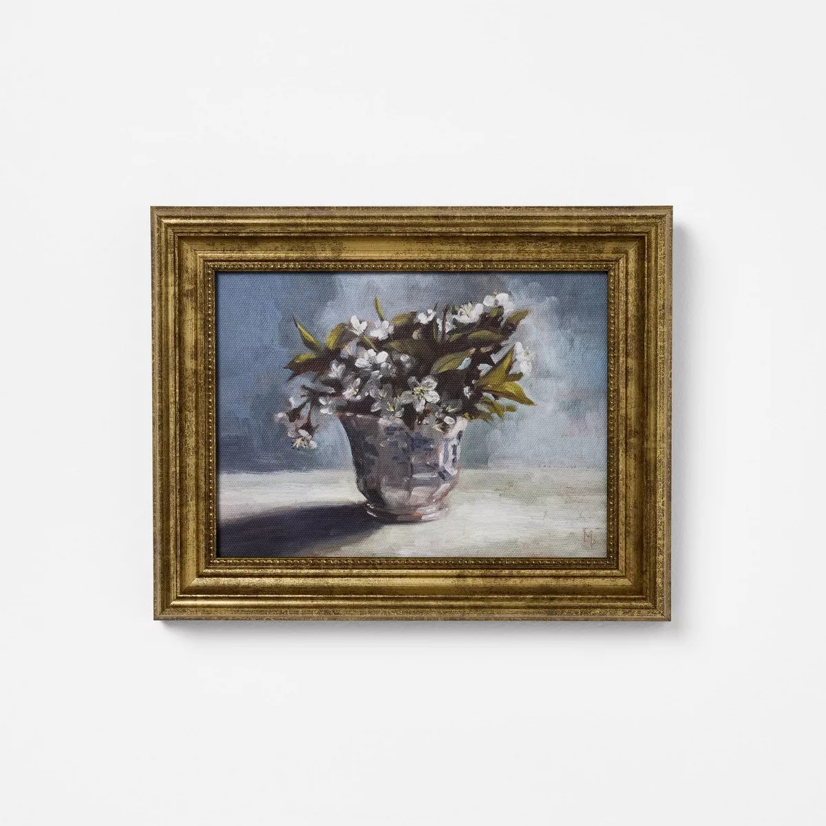 10"x8" Flower Vintage Framed Wall Art - Threshold™ designed with Studio McGee | Target