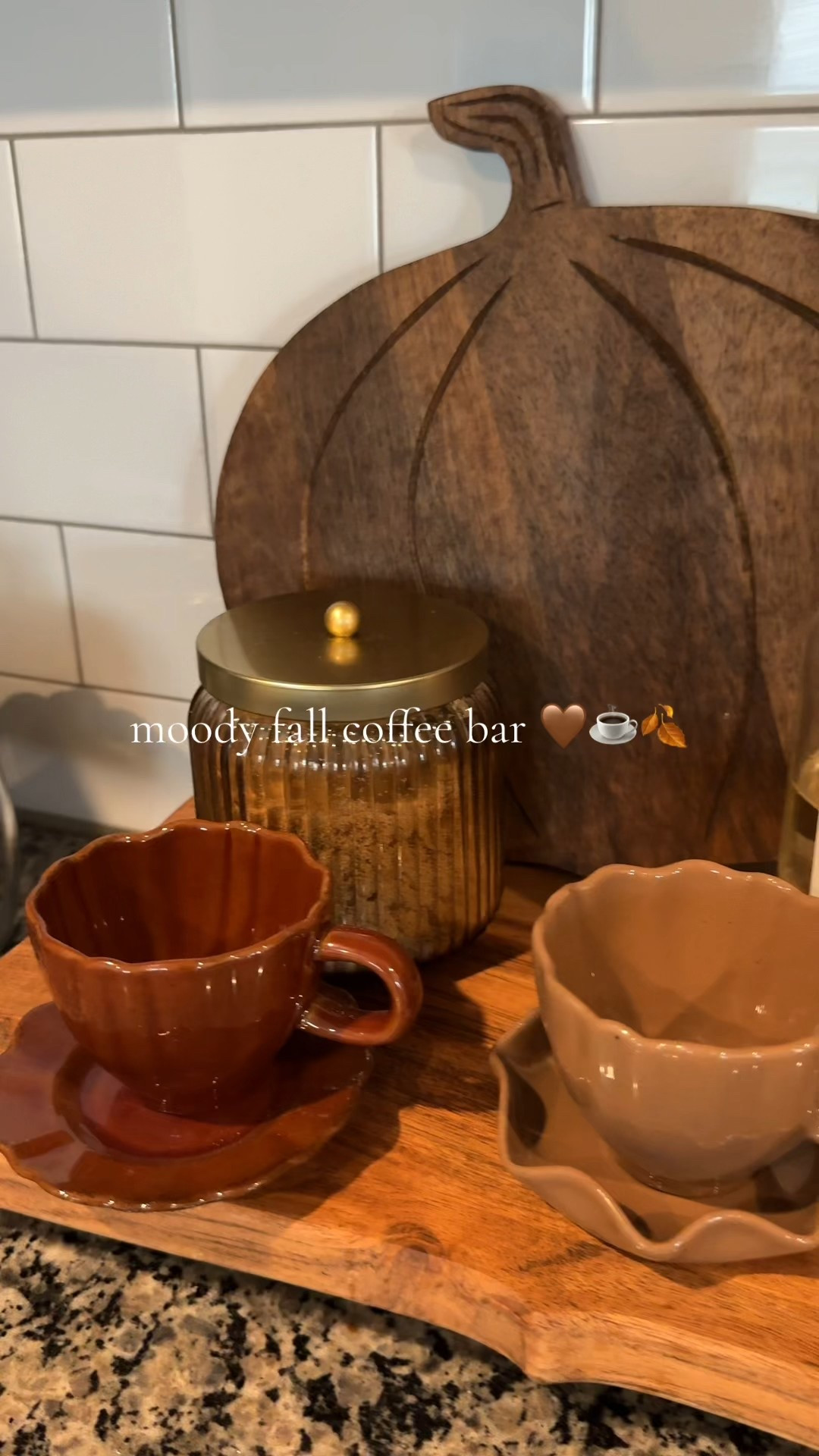 simple + cozy coffee bar 

#LTKHome #LTKSeasonal #LTKSaleAlert