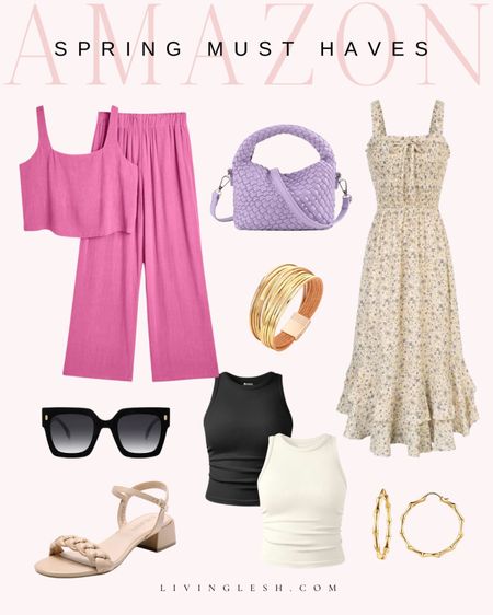 Amazon fashion | Amazon finds | Amazon clothes | Maxi dress | Matching set | Gold jewelry | Spring sandals

#LTKshoecrush #LTKfindsunder50 #LTKSeasonal
