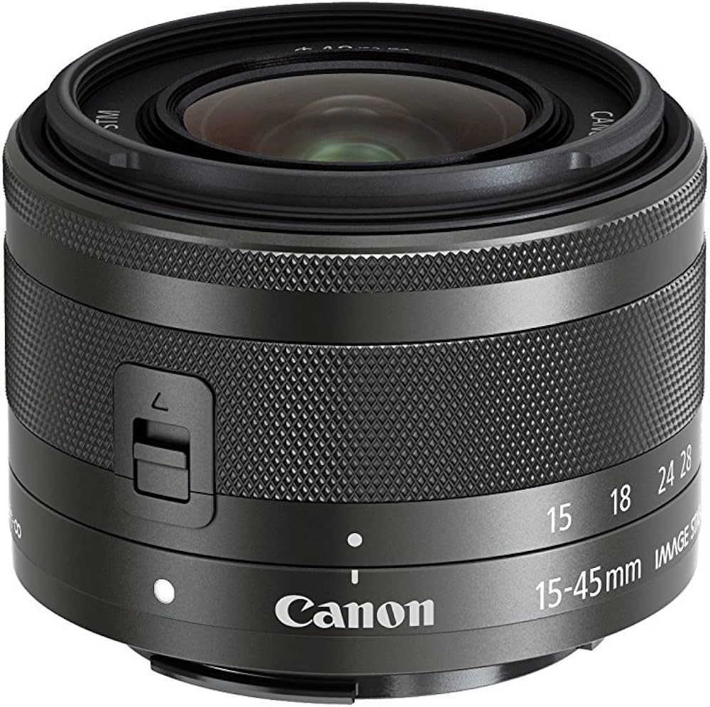 Canon EF-M 15-45mm f/3.5-6.3 Image Stabilization STM Zoom Lens (Renewed) | Amazon (US)