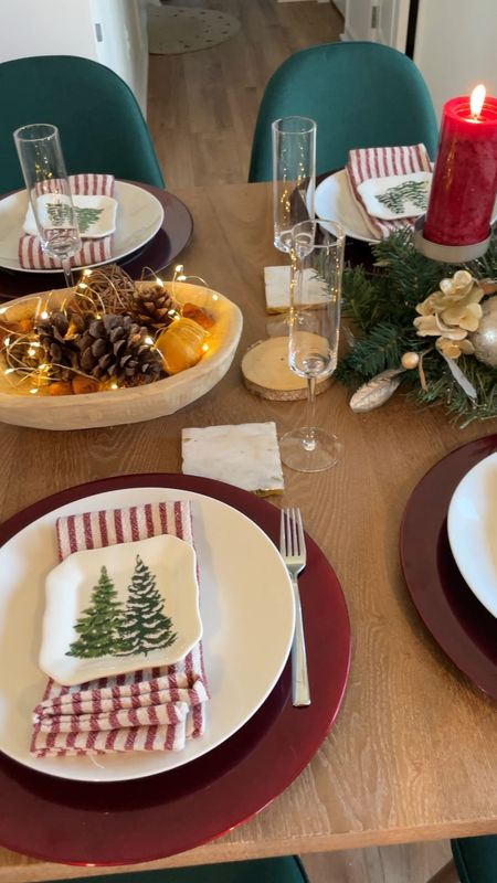 Thanksgiving table setting ideas, thanksgiving tablescape, Christmas tablescape, holiday tablescape 

This was such a cozy place setting for a recent get together we had. Lots of hygge! 

#tablescape 

#LTKHoliday #LTKstyletip #LTKSeasonal
