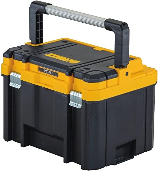 DEWALT TSTAK Tool Box, Extra Large Design, Fixed Divider for Tool Organization, Water and Debris ... | Amazon (US)