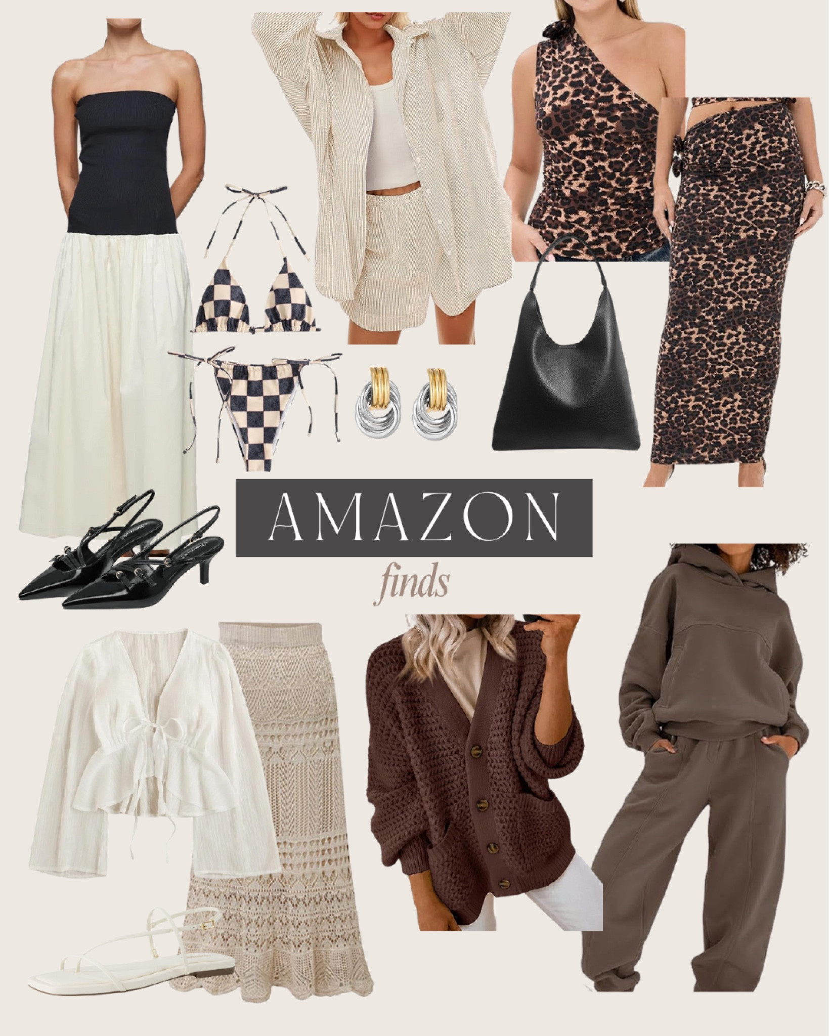 Great summer staples to transition into fall! 🤎

Casual outfit, outfit ideas, elegant style, minimal style, fashion inspo, neutral style, Amazon fashion, Amazon finds, ootd, basics, street style, neutral outfits, summer outfit, summer style, summer fashion, summer outfits, styling ideas, what to wear, chic style, outfit inspo, simple outfits, resort wear, vacation outfit, summer dress, maxi dress, maxi skirt, matching set, two piece outfit, cardigan, lounge set, purse, bikini, earrings, pumps

#LTKFindsUnder50 #LTKShoeCrush #LTKItBag